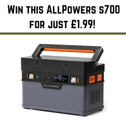 Win an AllPowers S700 for just £1.99!