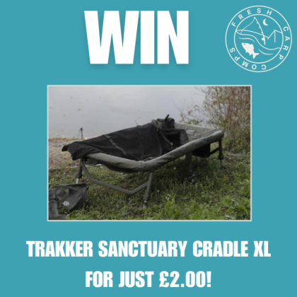 Win a Trakker Sanctuary Cradle XL for just £2.00!!