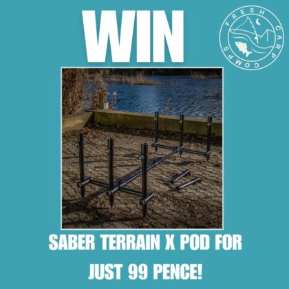 Win a Saber Terrain X Pod for just 99 pence!