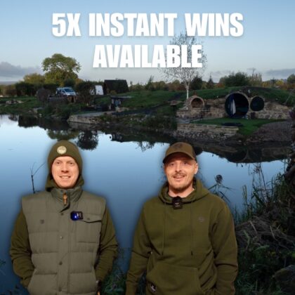 Win a 24 Hour Lake Exclusive session at Toms Pond with Wayne & Foxy for just 69p!