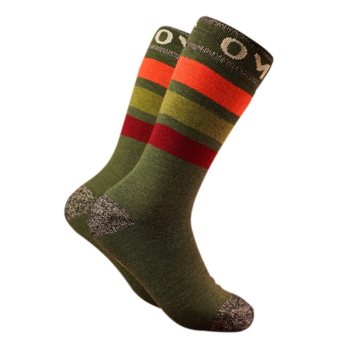 Win a OMC Primrose Heel Merino Stripe Wool Socks for just 29p!