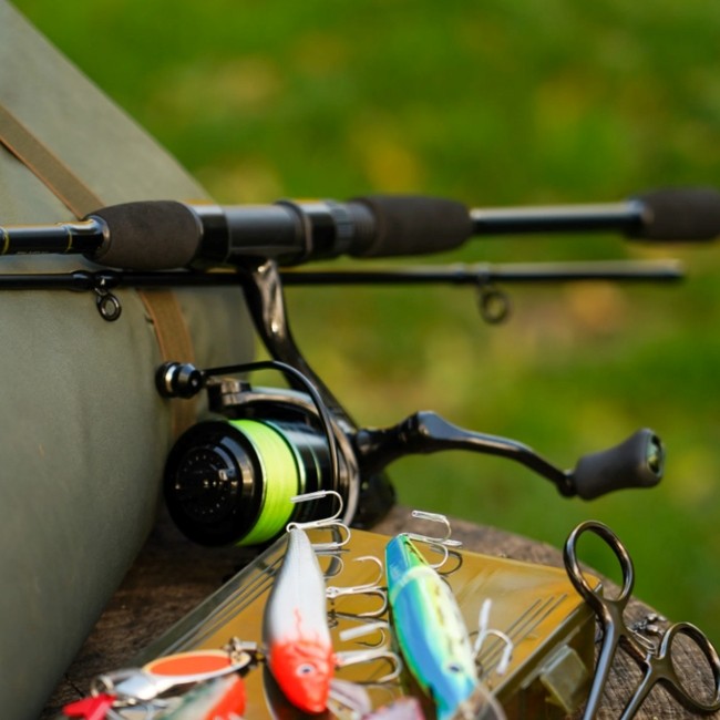 Win an OMC FC Spin Lure Rod & Reel Combo for just 59p!