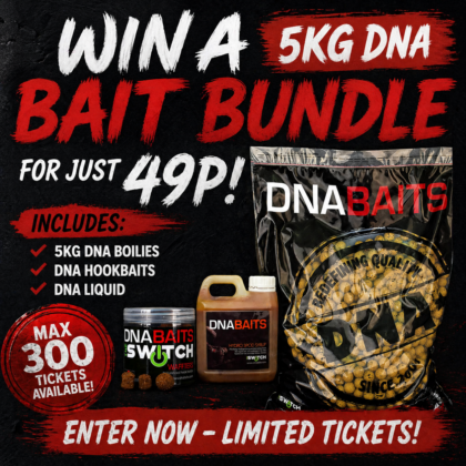 Win a 5KG DNA Bait Bundle for just 49p!