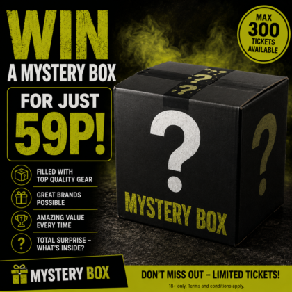 Win a Mystery Carp Gear Box for just 59p!